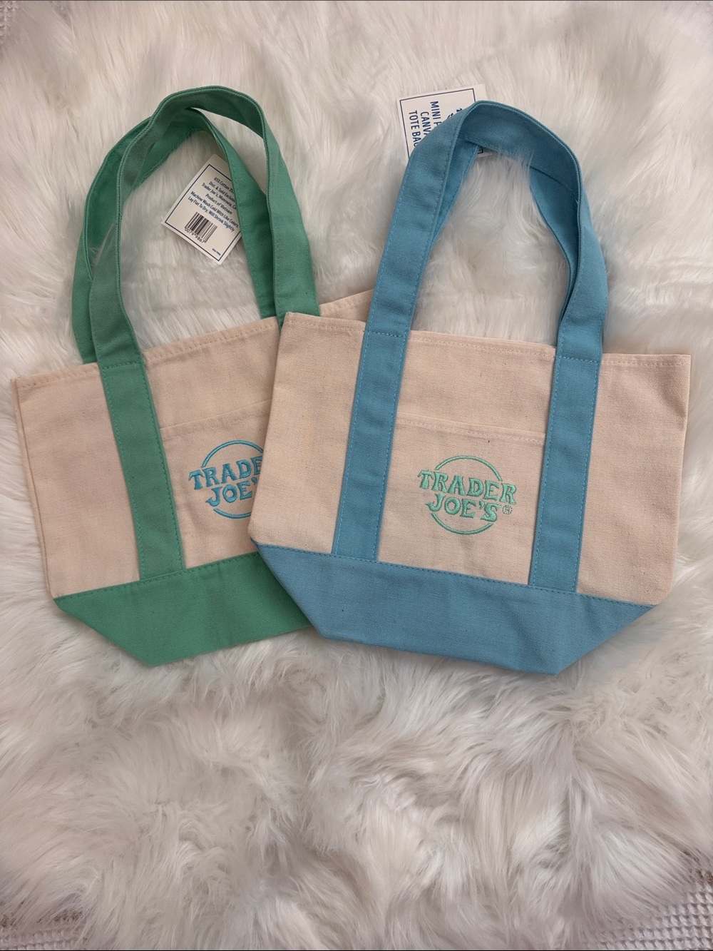 NWT Bundle of Trader Joe’s Mini Totes